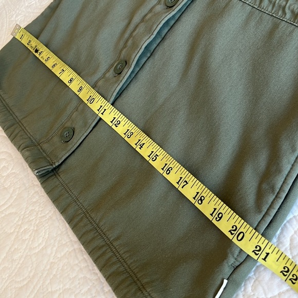 Hangten Cotton Fleece Jacket Women’s Small Green Pockets Streetwear Norm Hiking - Picture 14 of 17